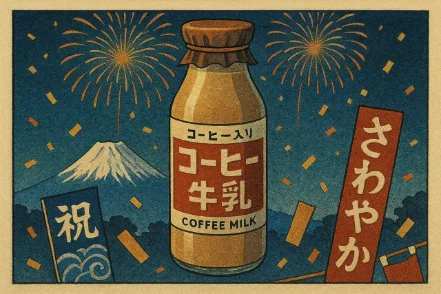 Tattoo Friendly Onsen Guide - First Time Tips and Etiquette - Coffee Milk Celebration Ad