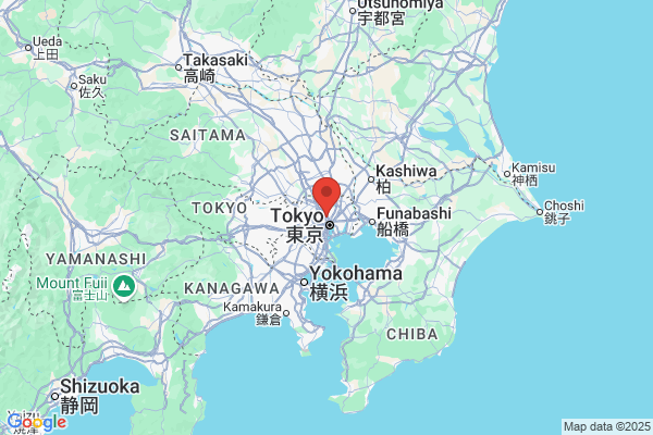 Google Map preview of Bunkyo City tattoo-friendly onsen in Japan