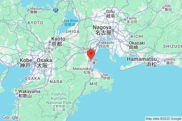 Google Map preview of Mie Prefecture tattoo-friendly onsen in Japan