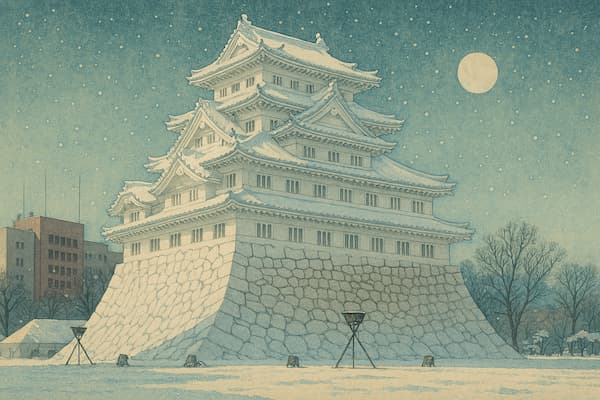 Hokkaido Location Page - Shin Hanga Art Style