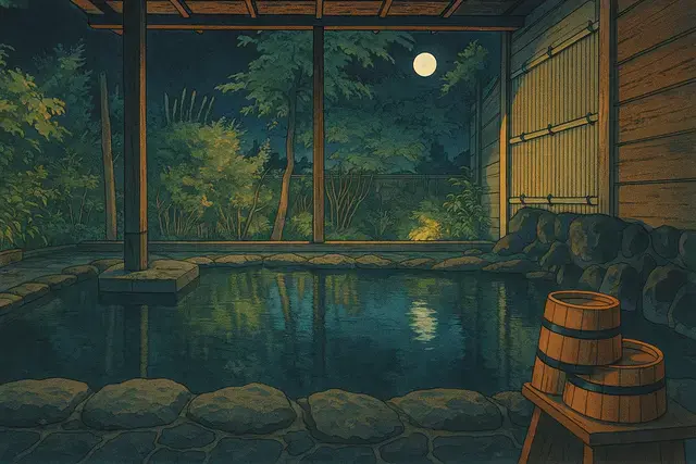 Guesthouse Tsutaya Shin Hanga Art Style