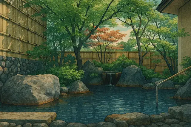 Horita Onsen Shin Hanga Art Style
