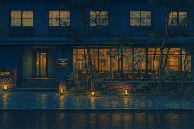 Hotel Resol Trinity Kyoto Shin Hanga Art Style