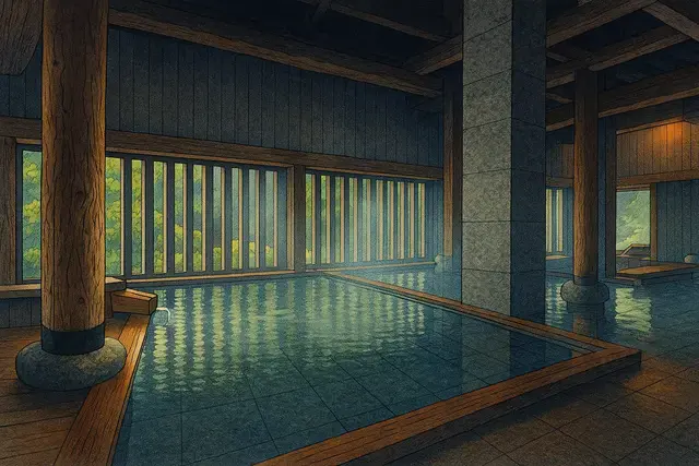 Hotel Sakan Shin Hanga Art Style