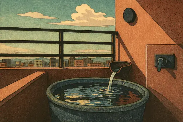 Hotel WBF Grande Hakata Shin Hanga Art Style