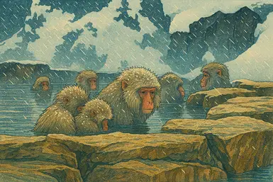 Jigokudani Onsen Korakukan