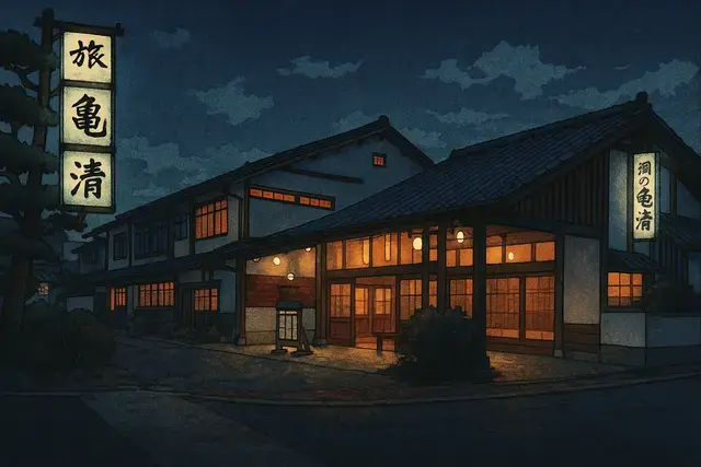 Kamesei Ryokan Shin Hanga Art Style