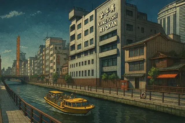 Kaneyoshi Ryokan Shin Hanga Art Style