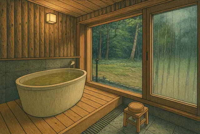 La Vista Akangawa Shin Hanga Art Style