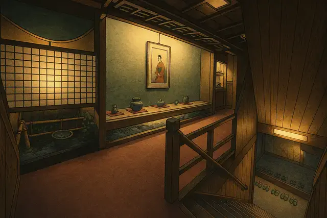 Morizuya Inn Shin Hanga Art Style