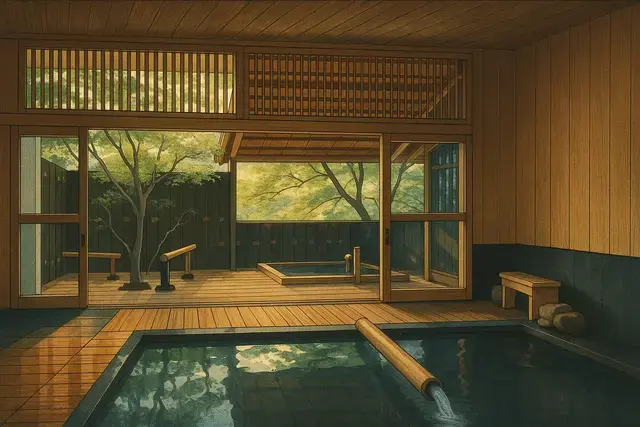 Negiya Ryofukaku Shin Hanga Art Style