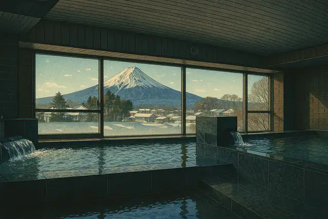 Ooike Hotel Shin Hanga Art Style