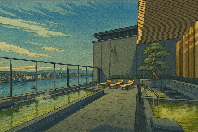 Hotel Villa Fontaine Grand Haneda Airport Shin Hanga Art Style