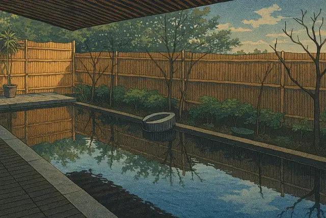 Yamato no Yu Onsen Shin Hanga Art Style